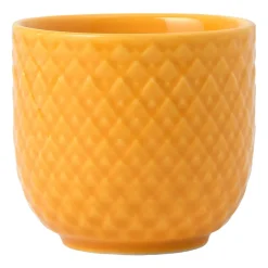 Lyngby Porcelæn Hueveras<Huevera Rhombe Ø5 cm, Amarillo