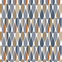 Arvidssons Textil Hule Blader, Azul New