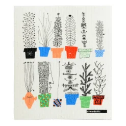 Almedahls Bayetas Y Cepillos Limpiavajilla<Italiensk blomsterhylla Bayeta 18x20 cm, Multi MultiBlanco