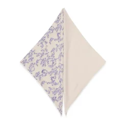 Garbo&Friends Jardim Muslin manta pequeña 2 piezas, 60x60 cm Azul Discount