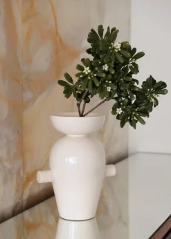 &Tradition Jarrón Momento JH40, Cream Blanco Online