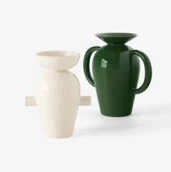 &Tradition Jarrón Momento JH40, Cream Blanco Online