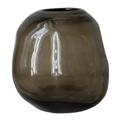 DBKD Jarrones<Jarrón Pebble , Pequeño Ø20 cm Marrón