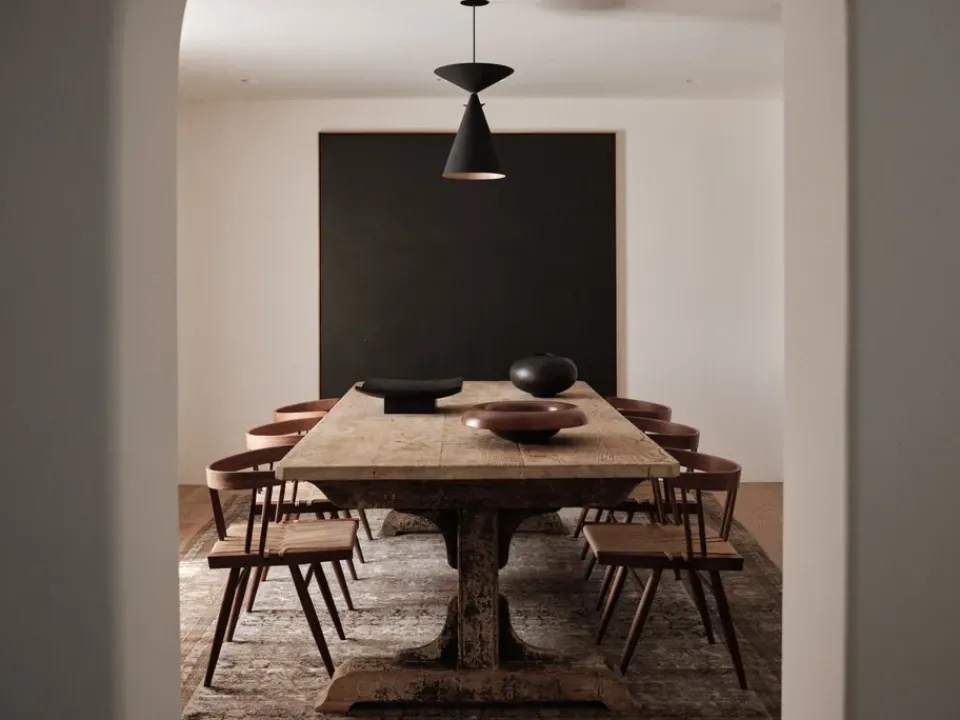 Audo Copenhagen Jarrones<Jarrón Surround 17,5 cm, Madera de mango Marrón