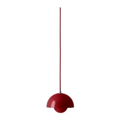 &Tradition Lámpara colgante Flowerpot VP10, Vermilion red Rojo Best