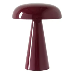 &Tradition Lámpara de mesa Como portable SC53, Red brown Rojo Clearance