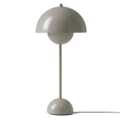 &Tradition Lámpara de mesa FlowerPot VP3, gris-beige BeigeGris