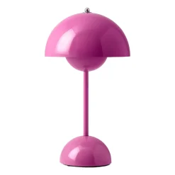 &Tradition Lámpara de mesa Flowerpot portable VP9, Tangy pink Rosa Clearance