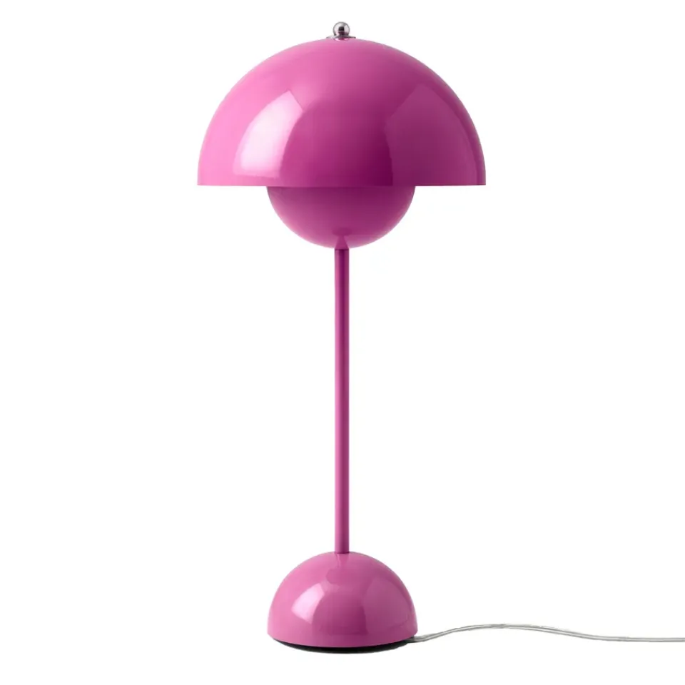 &Tradition Lámpara de mesa FlowerPot VP3, Tangy pink Rosa Best