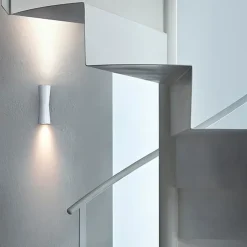 Flos Lámpara de pared Clessidra 40°+40, Blanco Sale