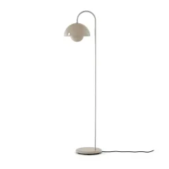 &Tradition Lámpara de pie Flowerpot VP12, Grey Beige New