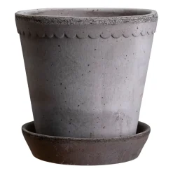 Bergs Potter Maceta Helena Ø12 cm, Gris Sale
