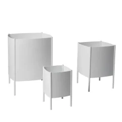 SMD Design Maceta Konvex Pot, , pequeña Ø23 cm Blanco Hot