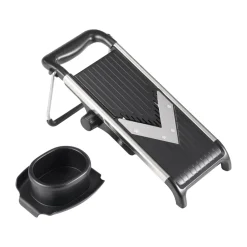 Dorre Mandolina con soporte Mara, 31,3 x 14,2 x 10,5 cm Negro New