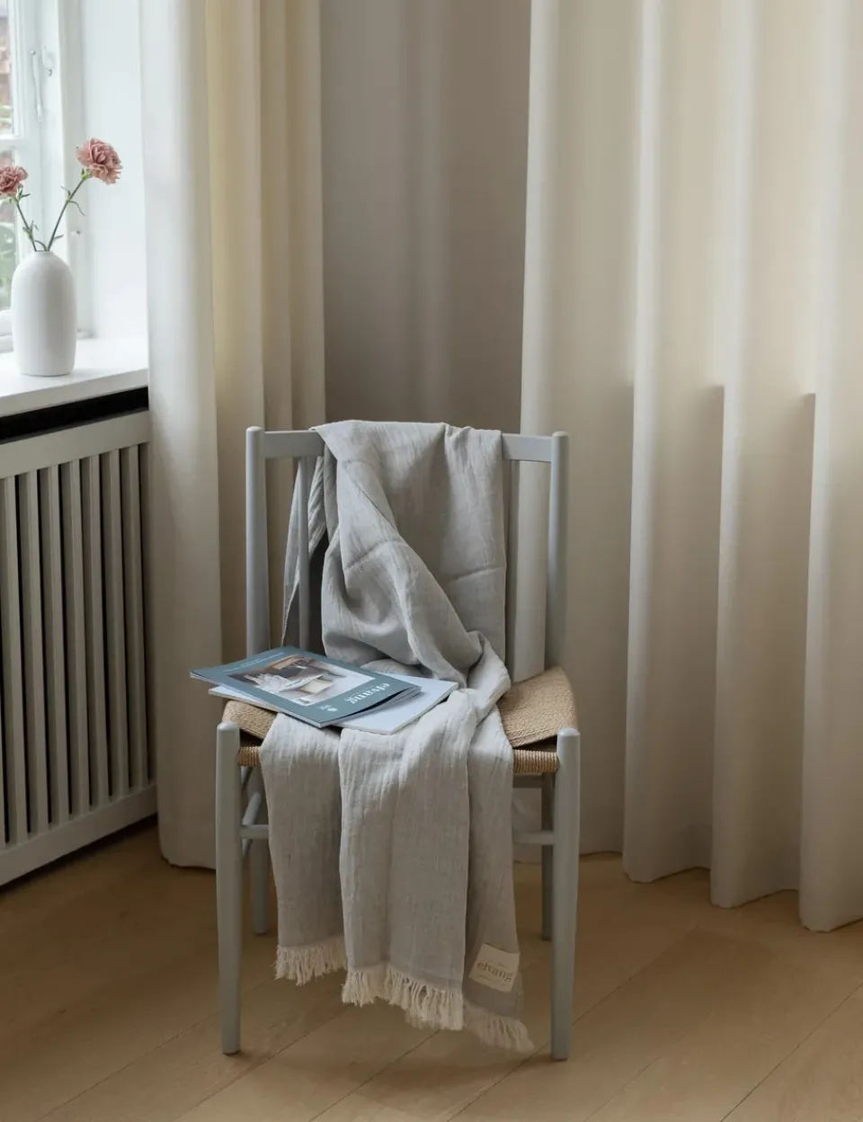 Elvang Denmark Manta Lavender 130x180 cm, Grey Gris New