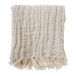 Garbo&Friends Manta Mellow 130x170 cm, Lin Beige Outlet