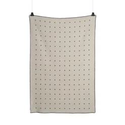 Røros Tweed Mantas De Lana<Manta Pastille 135x200 cm, Black and white BlancoNegro