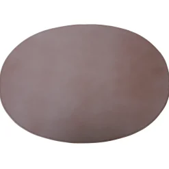 Ørskov Mantel individual de cuero ovalado 47x34 cm, elefante Marrón Hot