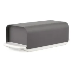 Alessi Mantequera Mattina 9,5x21 cm, oscuro Gris Hot