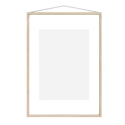 MOEBE Marco de fresno A2 44,8x61,5 cm, Transparent, Wood, Black MarrónNegro Outlet