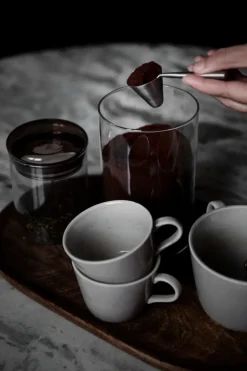 ERNST Otros Utensilios De Cocina<Medidor de café , Acero inoxidable Plateado