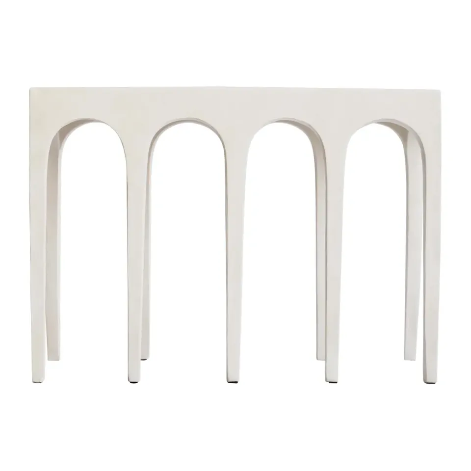 101 Copenhagen Mesa auxiliar Bow Console big 114x82 cm, Birch Beige Hot