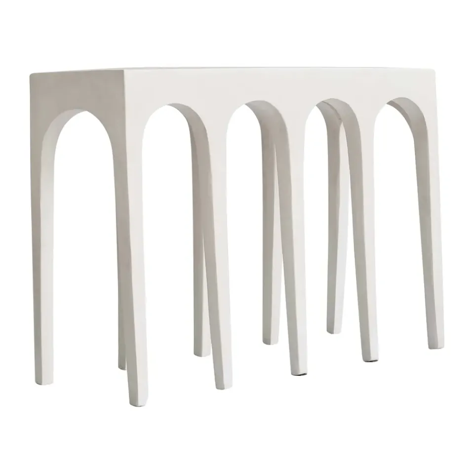101 Copenhagen Mesa auxiliar Bow Console big 114x82 cm, Birch Beige Hot