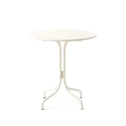 &Tradition Mesas De Terraza Y Mesas De Café|Mesas De Jardín<Mesa de café Thorvald SC96 Ø70 cm, Ivory Blanco
