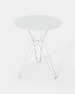 Massproductions Mesa de café Tio Ø60 cm, White Blanco Outlet