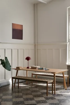 &Tradition Mesa In Between SK5, Roble lacado transparente Beige Sale