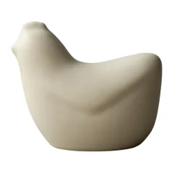 DBKD Decoración De Pascua<Mini hens 8 cm, Creme Blanco
