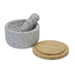 Joseph Joseph Mortero Dash Ø15,5 cm, Bambú de granito Gris New