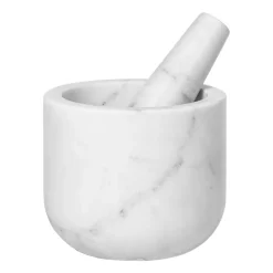 Broste Copenhagen Mortero Marina mármol, Blanco Sale