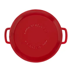 Combekk Ollas De Hierro Fundido<Olla de hierro fundido esmaltada Enameled Ø28 cm , Cherry Rojo