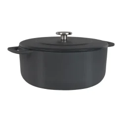 Combekk Ollas De Hierro Fundido<Olla de hierro fundido esmaltada Enameled Ø24 cm , Negro