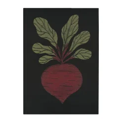 Ekelund Linneväveri Paños De Cocina|Paños De Cocina<Paño de cocina Rödbeta 48x70 cm, Negro-rojo NegroRojo