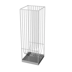 AYTM Paragüeros<Paragüero Curva, plata Plateado