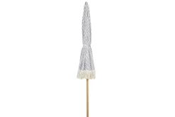 Brafab Parasol Gatsby, Grey stripe, Ø185 cm Beige Hot