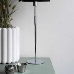 Globen Lighting Pie de lámpara Elsa 40 cm, cromo Plateado Discount