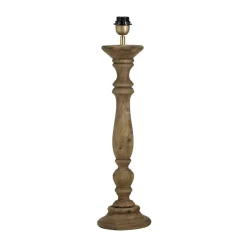 PR Home Pies De Lámparas<Pie de lámpara Lodge aged brown, 38 cm Marrón