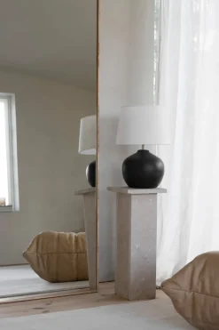 Watt & Veke Pie de lámpara Mona 28 cm, Black Negro Online