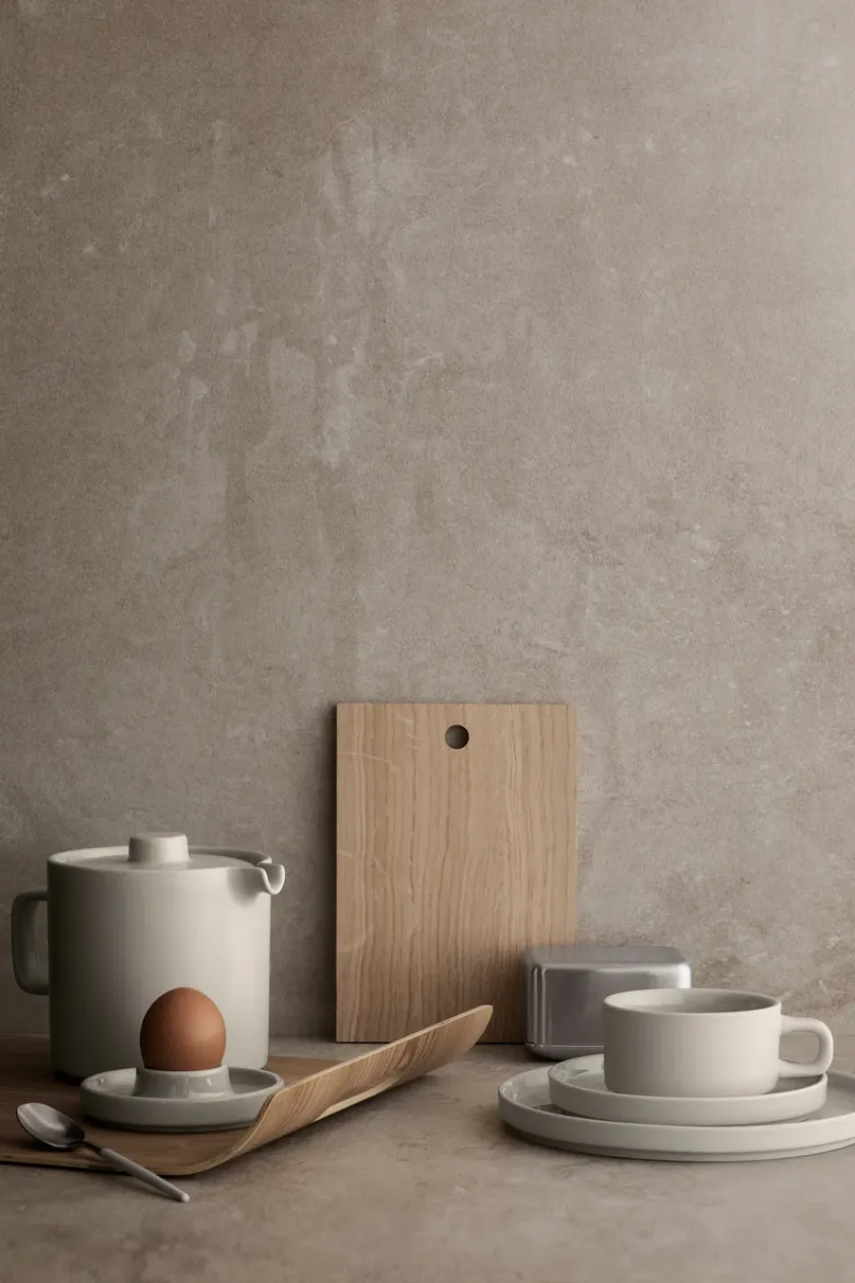 Blomus Platos Pequeños<Platillo Pilar Ø 14 cm, Moonbeam Beige