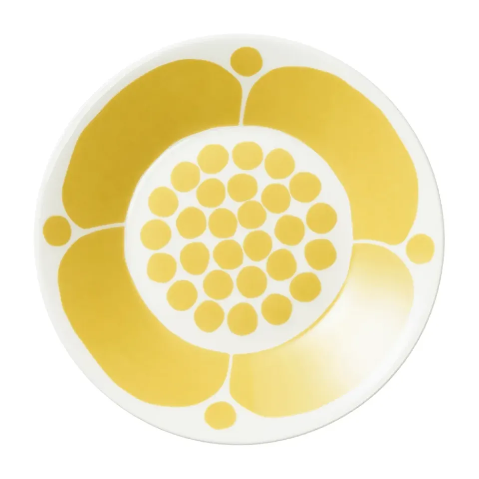 Arabia Platos Para Tazas<Platillo Sunnuntai Ø16,5 cm, Amarillo
