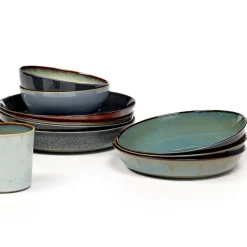 Serax Platos Hondos<Platillo Terres de Rêves 17,5 cm, Rust-smokey blue Rojo