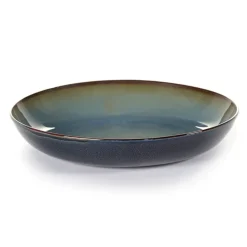 Serax Platos Hondos<Plato de pasta Terres de Rêves 23,5 cm, Blue grey-dark blue Beige