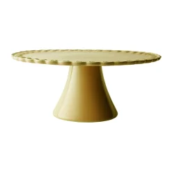 PotteryJo Platos Para Tarta<Plato de tarta Tulipa Ø30 cm, Pale Moon Amarillo