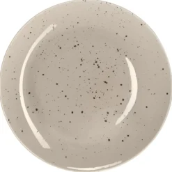 Scandi Living Platos Llanos<Plato Freckle Ø26 cm, Beige