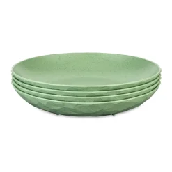 Koziol Platos De Plástico<Plato hondo Club Ø22 cm, 4-pack termoplástico biocircular, Nature leaf green Verde