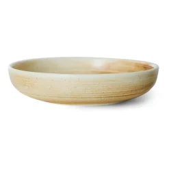 HKliving Platos Hondos<Plato hondo Home Chef large Ø21,5 cm, Rustic cream-brown Marrón