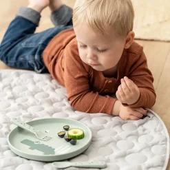 Done by deer Vajillas Infantiles|Platos Pequeños<Plato infantil Croco foodie Ø20 cm, Green Verde